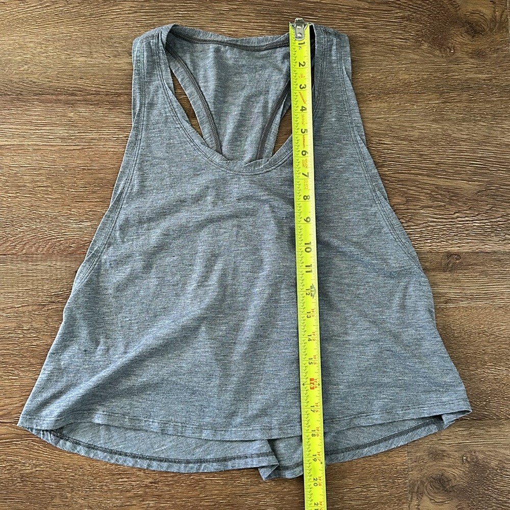 Lululemon Cropped Racerback Tank - Picture 6 of 6